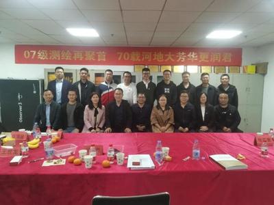 感恩母校 启创未来——07级测绘工程校友返校谢师恩，润君网络回馈之路